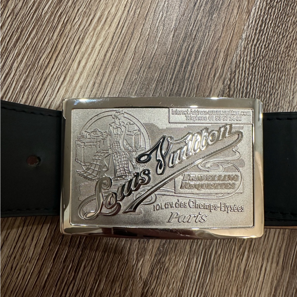Luis Vuitton Traveling Requisites Belt (95 | 38)